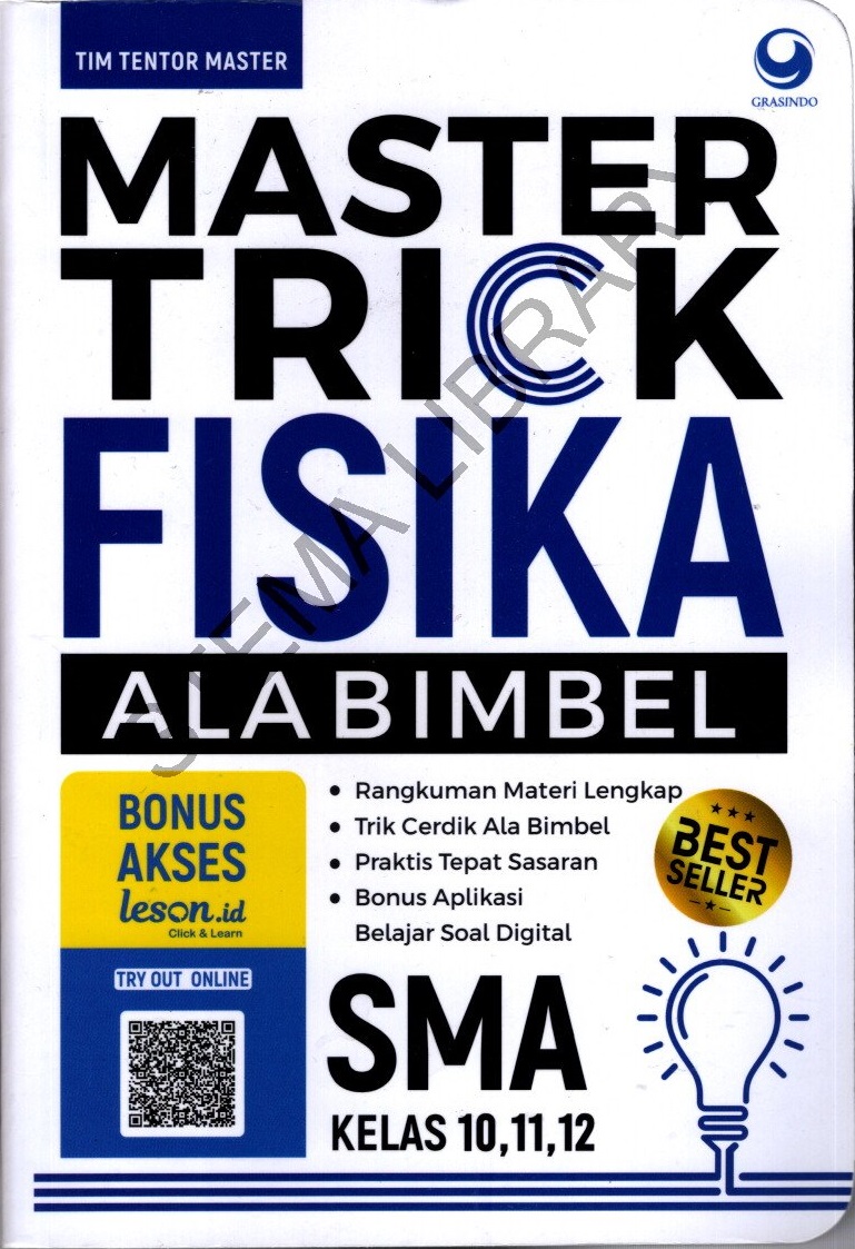Master Trick Fisika ala Bimbel SMA/MA Kelas 10, 11, 12