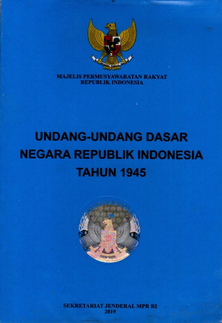 Undang-Undang Dasar Negara Republik indonesia Tahun 1945