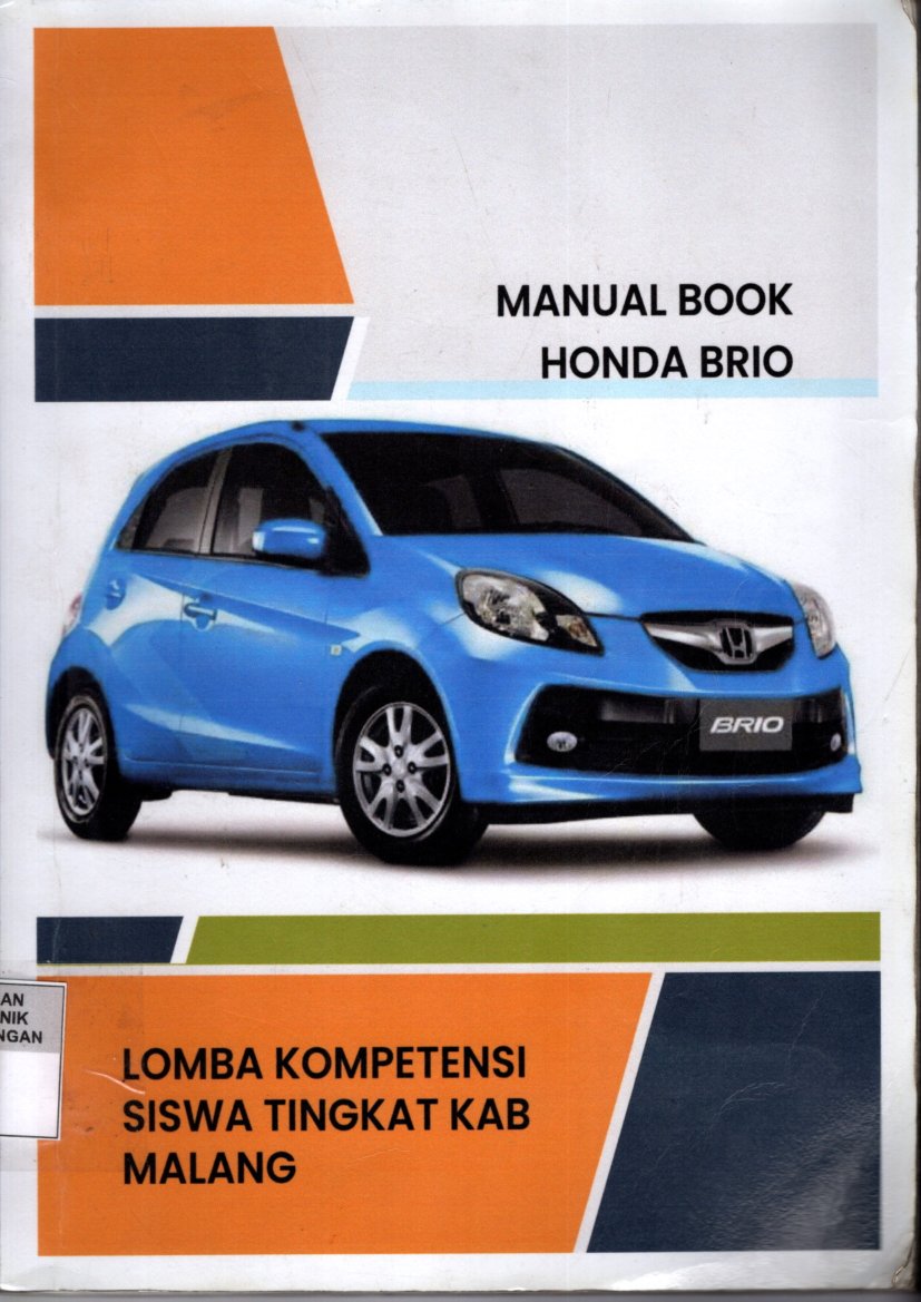 Manual Book Honda Brio