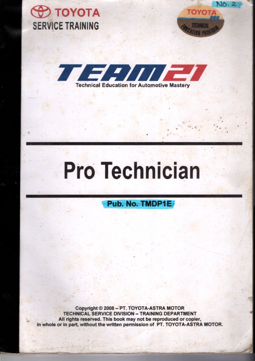 TOYOTA  Service Training : TEAM 21 : Pro Technician