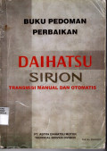 Buku Pedoman Daihatsu Sirion Transmisi Manual dan Otomatis